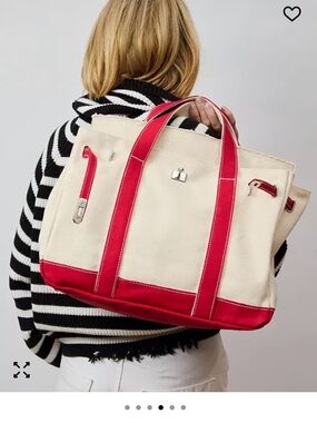 Viral Sunwin Madaket large Classic Tote Nantucket Red